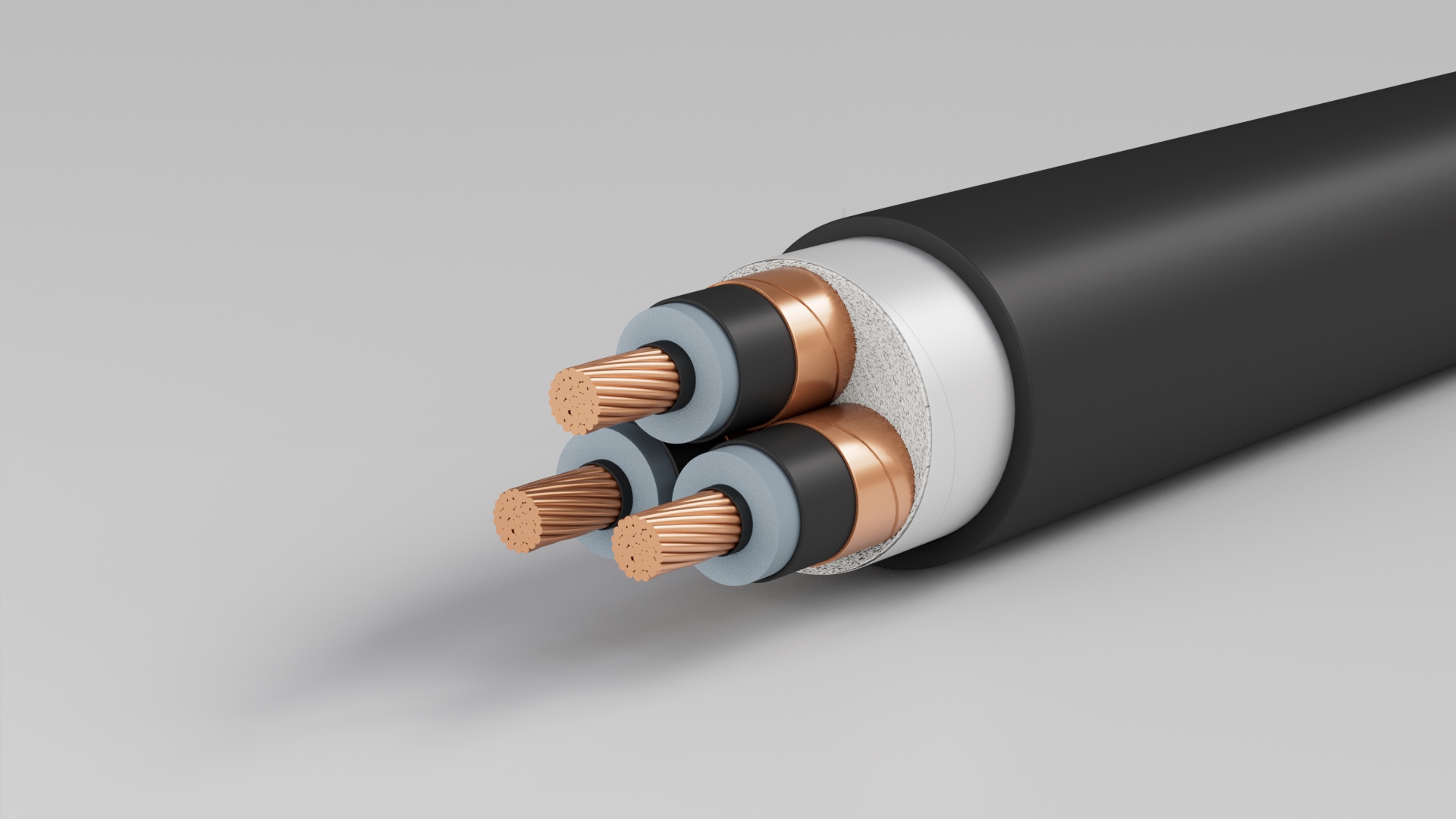 Multicores Copper & Aluminum Conductors 3.6 / 6 (7.2) KV